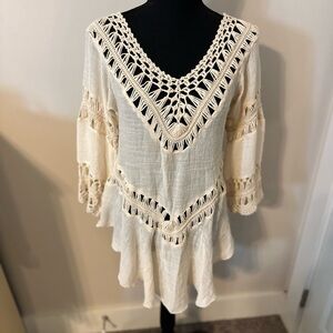 LA CLASS Boho Shell Top S